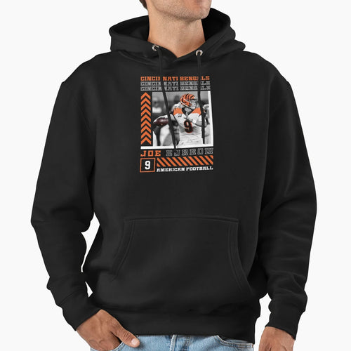 Player Sports Quarterback 14 Wide Hoodie - Aesthetic Graphic for Adults - T-Shirt, Sweatshirt, Hoodie