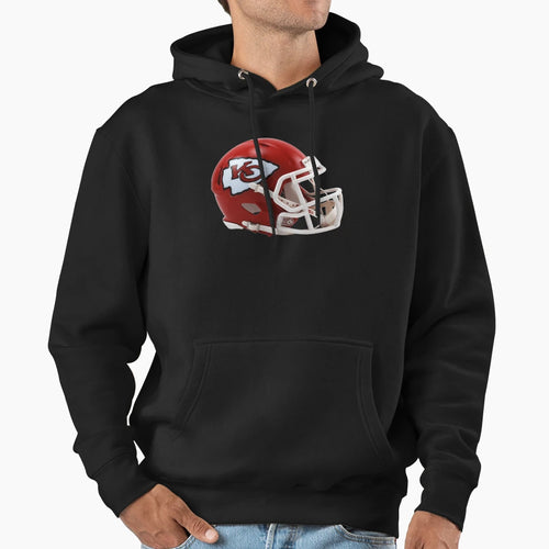 Helmet Chiefs Icon Hoodie - Custom Art Print Men Women - T-Shirt, Sweatshirt, Hoodie