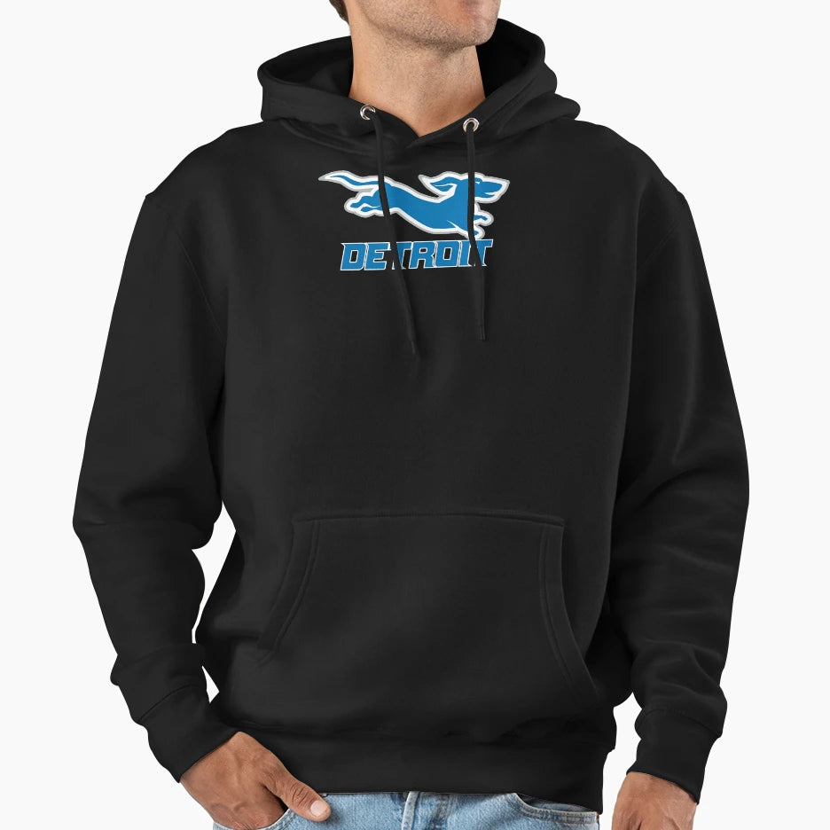 Detroit Lions Hoodie - Casual Everyday Wear Men Women - T-Shirt, Sweatshirt, Hoodie