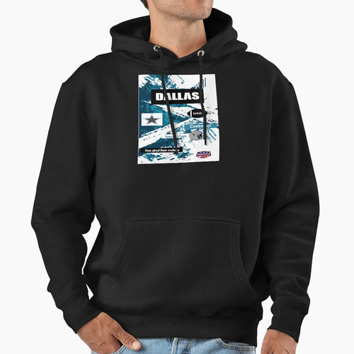 American Football Dallas Hoodie - Graphic Print for Adults - T-Shirt, Sweatshirt, Hoodie