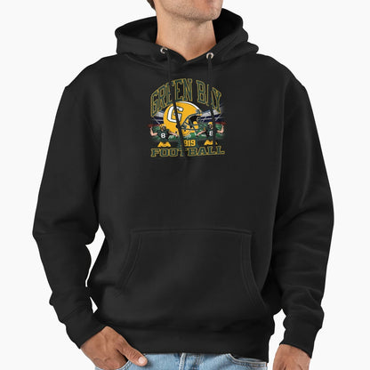 Art Green Bay Packers Hoodie - Custom Art Print Unisex - T-Shirt, Sweatshirt, Hoodie