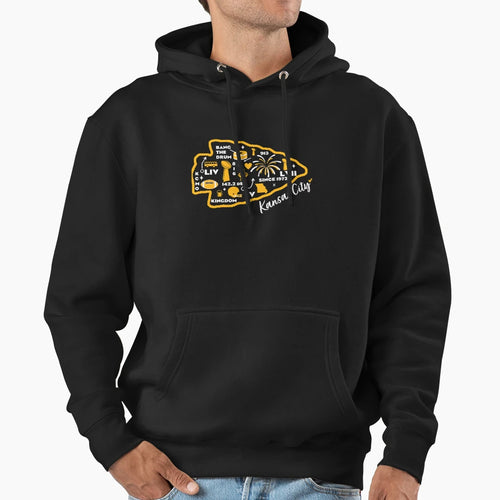 Art Kansas City Chiefs Hoodie - Unique Graphic Unisex - T-Shirt, Sweatshirt, Hoodie