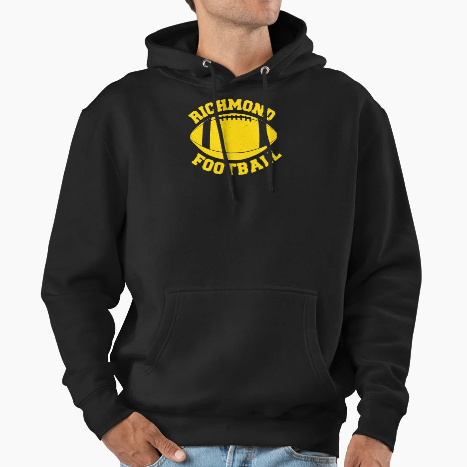 Richmond Football Hoodie - Trendy Graphic Men Women - T-Shirt, Sweatshirt, Hoodie