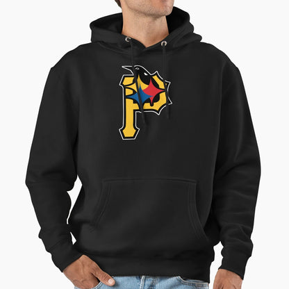 Pittsburgh Fan Sport Teams Mens Grey Hoodie - Casual Everyday Wear Unisex - T-Shirt, Sweatshirt, Hoodie