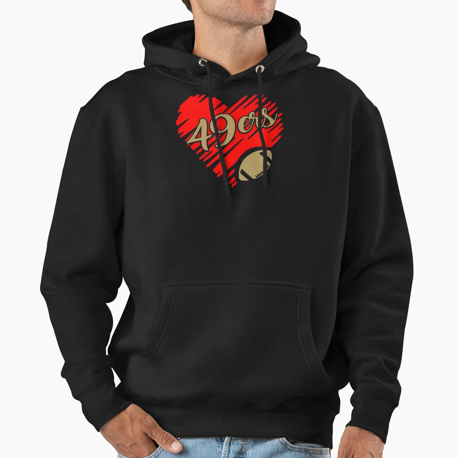 49Ers American Football Hoodie - Streetwear Style for Adults - T-Shirt, Sweatshirt, Hoodie
