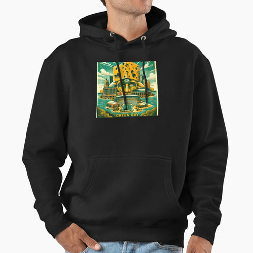 Green Bay Packers Artwork Hoodie - Trendy Graphic Unisex - T-Shirt, Sweatshirt, Hoodie