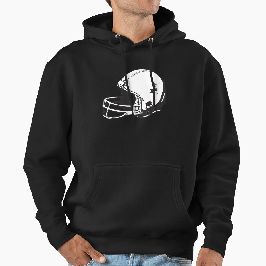 American Football Helmet T-Shirt - Custom Art Print Men Women - T-Shirt, Sweatshirt, Hoodie