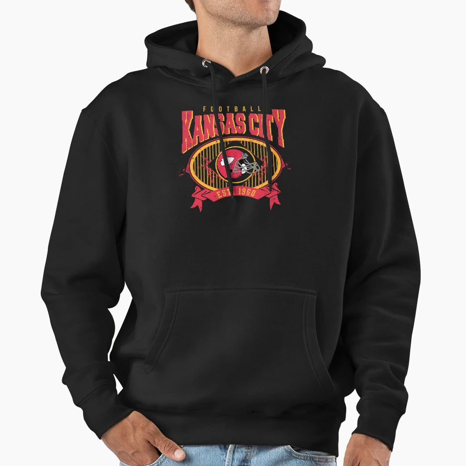 Art Kansas City Chiefs Hoodie - Trendy Graphic Men Women - T-Shirt, Sweatshirt, Hoodie