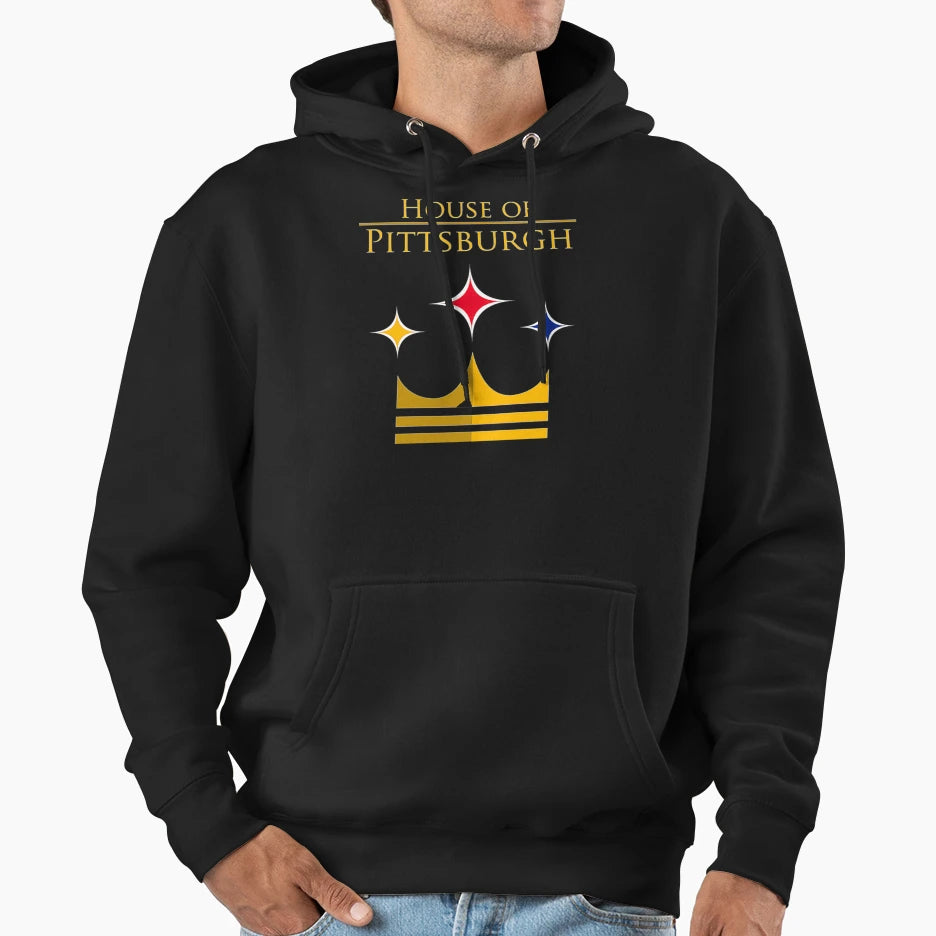 Art Pittsburgh Steelers Hoodie - Minimalist Print for Adults - T-Shirt, Sweatshirt, Hoodie