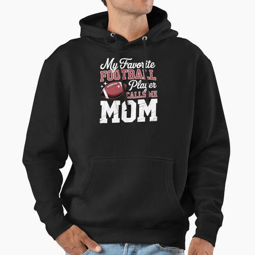 Mothers Day American Football Player Mom Hoodie - Streetwear Style Unisex - T-Shirt, Sweatshirt, Hoodie