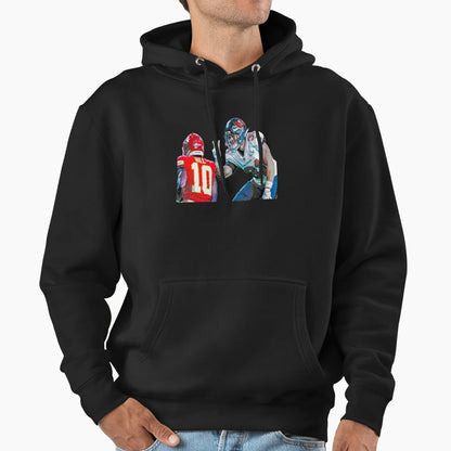 Antoine Winfield Jr Peace Out Art Hoodie - Custom Art Print Men Women - T-Shirt, Sweatshirt, Hoodie