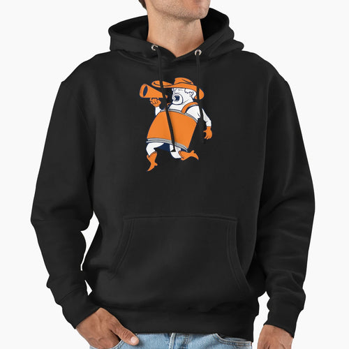 Denver Broncos Barrel Hoodie - Aesthetic Graphic for Adults - T-Shirt, Sweatshirt, Hoodie