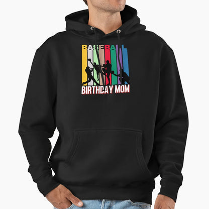Baseball Theme Birthday Baseball Theme Hoodie - Novelty Apparel for Adults - T-Shirt, Sweatshirt, Hoodie