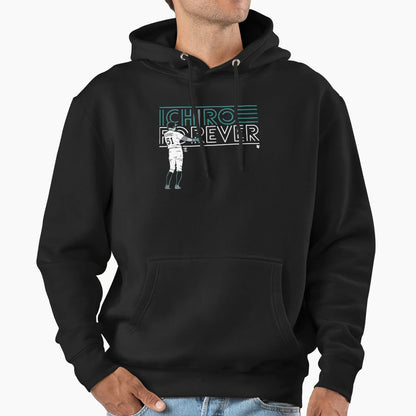 Ichiro Suzuki Ichiro Baseball Hoodie - Aesthetic Graphic Unisex - T-Shirt, Sweatshirt, Hoodie