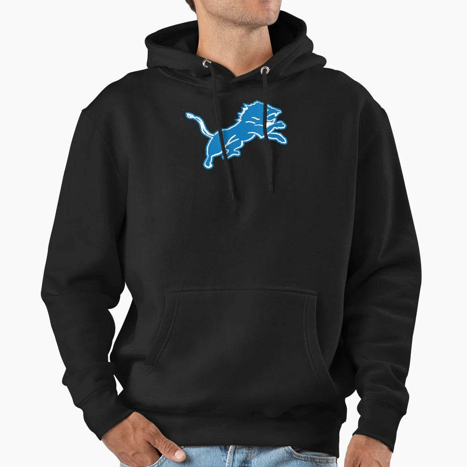 Detroit Lioooons T-Shirt - Trendy Graphic for Adults - T-Shirt, Sweatshirt, Hoodie