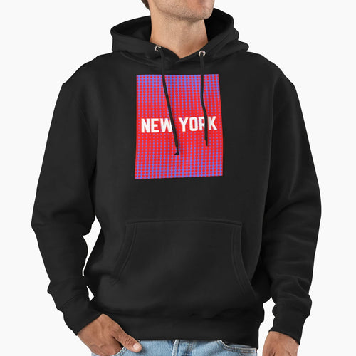 New York Dots 5 Hoodie - Graphic Print for Adults - T-Shirt, Sweatshirt, Hoodie