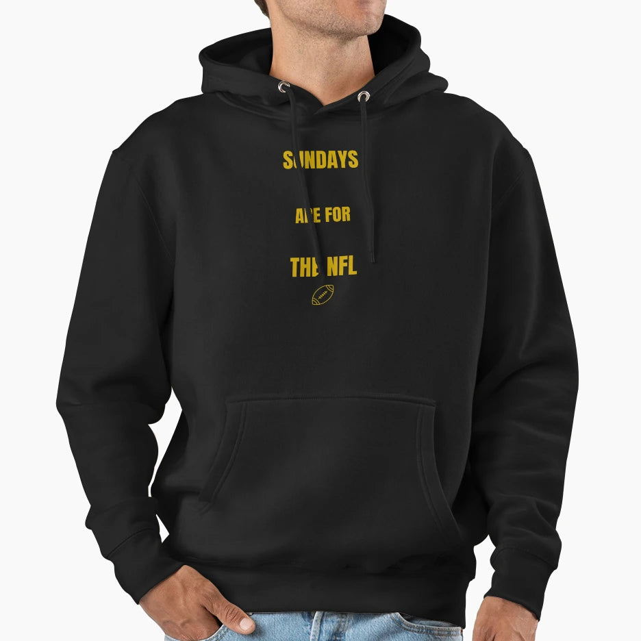 Sundays Are Nfl Custom Matching Dad And Hoodie - Streetwear Style Unisex - T-Shirt, Sweatshirt, Hoodie