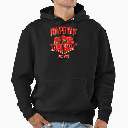 Tampa Bay Football Team Inspired Tampa Hoodie - Trendy Graphic Men Women - T-Shirt, Sweatshirt, Hoodie