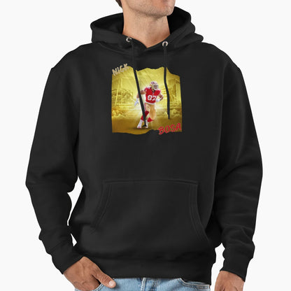 Sports American Football Hoodie - Casual Everyday Wear for Adults - T-Shirt, Sweatshirt, Hoodie