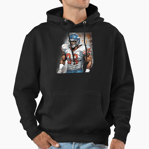 American Football Jersey Hoodie - Streetwear Style Unisex - T-Shirt, Sweatshirt, Hoodie