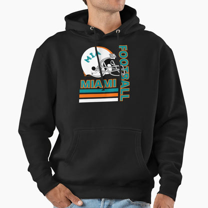 Art Miami Dolphins Hoodie - Trendy Graphic for Adults - T-Shirt, Sweatshirt, Hoodie