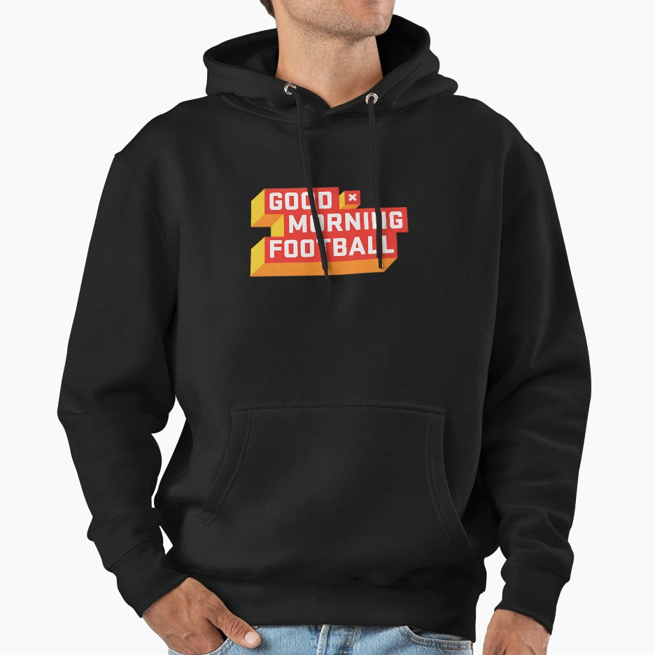 Good Morning Football Gmfb Hoodie - Minimalist Print Men Women - T-Shirt, Sweatshirt, Hoodie