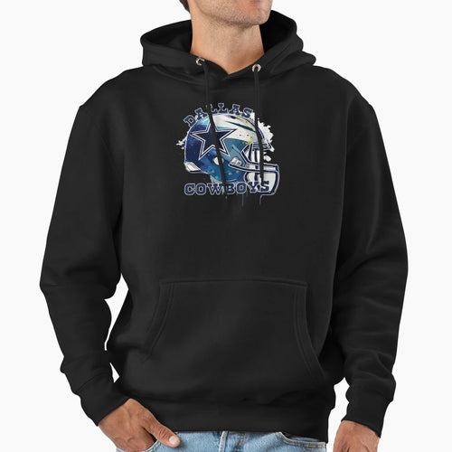 Dallas Cowboys Helmet Hoodie - Trendy Graphic for Adults - T-Shirt, Sweatshirt, Hoodie