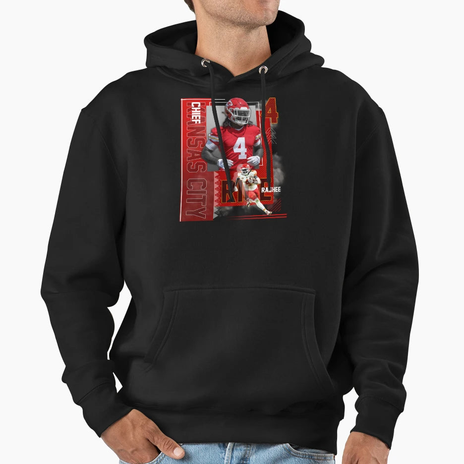 Kansas City Chiefs Rashee Rice Hoodie - Fun Novelty Design for Adults - T-Shirt, Sweatshirt, Hoodie