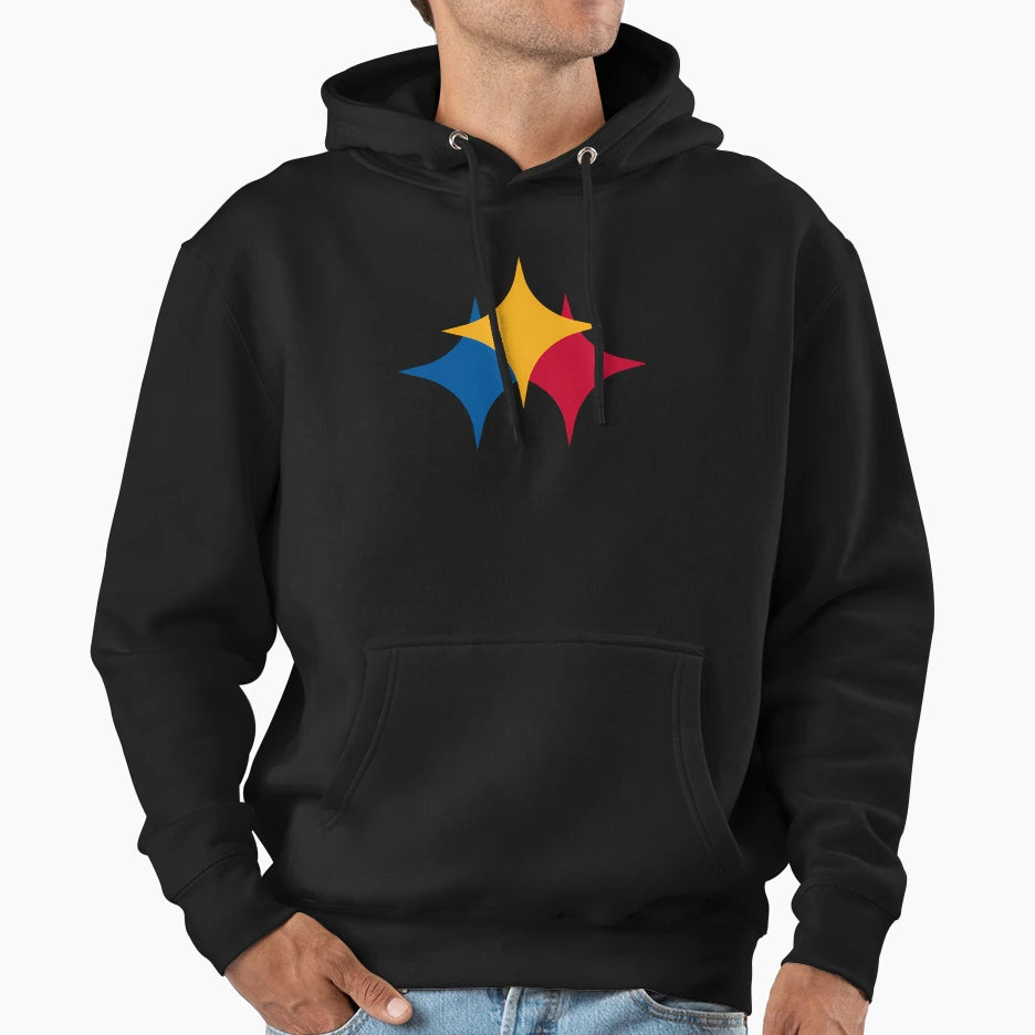 Crown Pittsburgh Steelers Hoodie - Trendy Graphic Men Women - T-Shirt, Sweatshirt, Hoodie