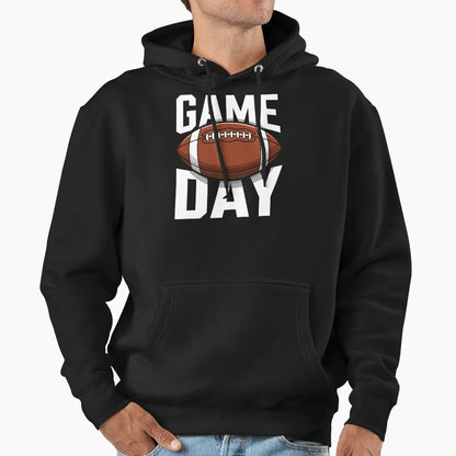 Game Day Football Fans Hoodie - Graphic Print Men Women - T-Shirt, Sweatshirt, Hoodie