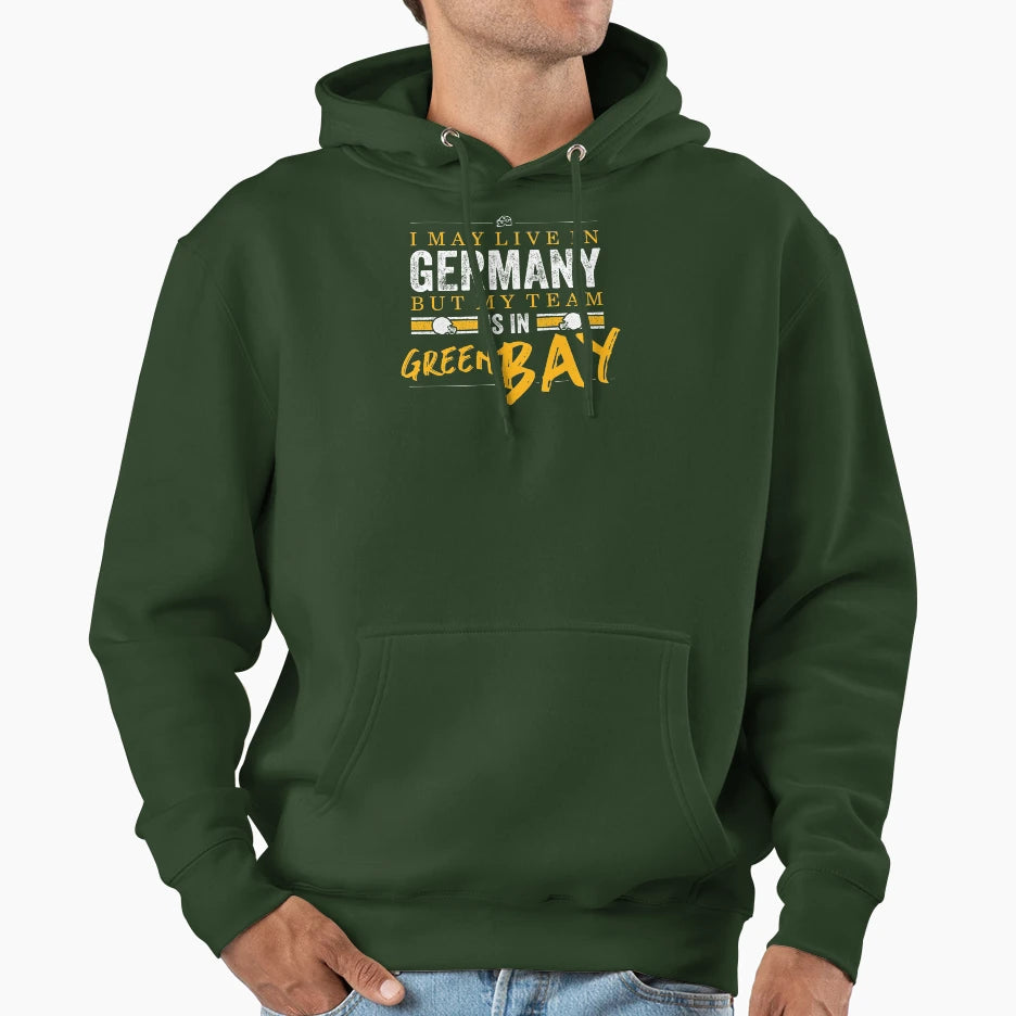 Green Bay Football Team Fans From Hoodie - Casual Everyday Wear for Adults - T-Shirt, Sweatshirt, Hoodie