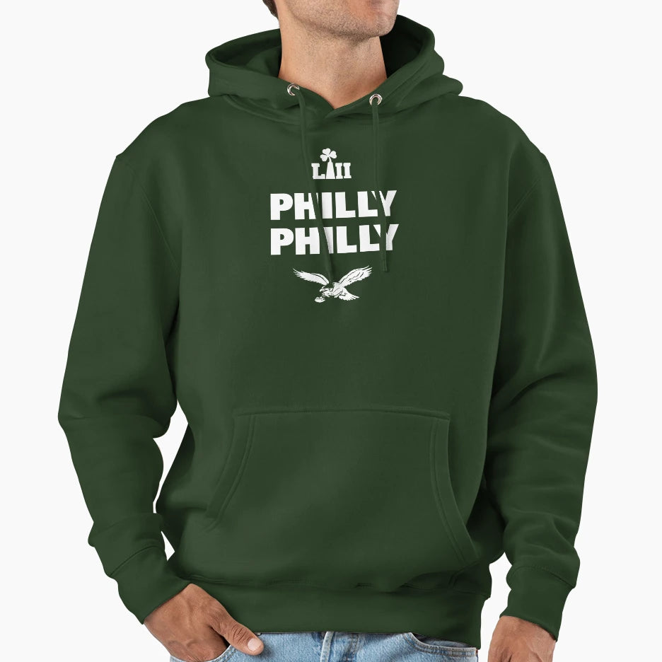 Philly Philly Hoodie - Graphic Print Unisex - T-Shirt, Sweatshirt, Hoodie