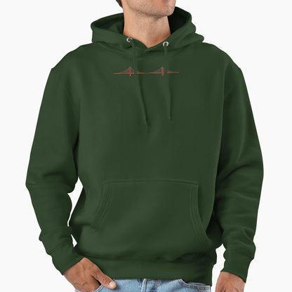 Golden Gate San Francisco Hoodie - Novelty Apparel Men Women - T-Shirt, Sweatshirt, Hoodie