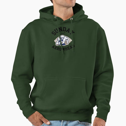 Sunday Arrowhead Hoodie - Graphic Print Unisex - T-Shirt, Sweatshirt, Hoodie