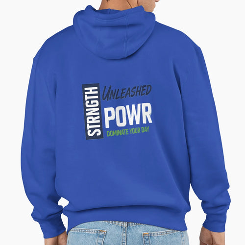 Strength Unleashed Power Hoodie - Custom Art Print Men Women - T-Shirt, Sweatshirt, Hoodie
