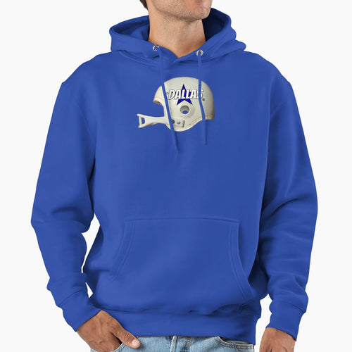 Dallas Football Team City Helmet Hoodie - Aesthetic Graphic Unisex - T-Shirt, Sweatshirt, Hoodie