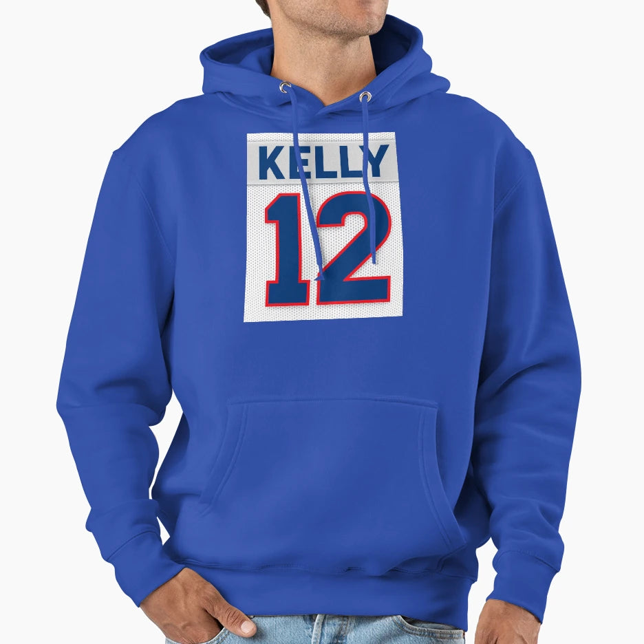 Bills 12 Hoodie - Graphic Print Unisex - T-Shirt, Sweatshirt, Hoodie