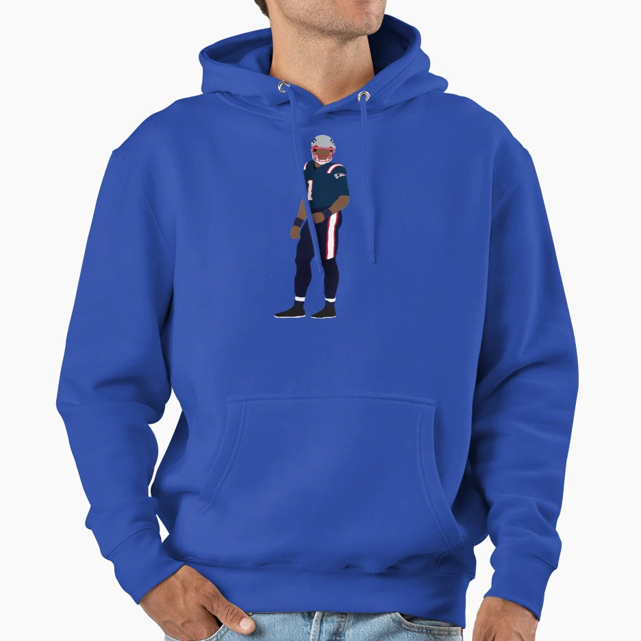 Cam Newton Patriots Hoodie - Trendy Graphic Men Women - T-Shirt, Sweatshirt, Hoodie