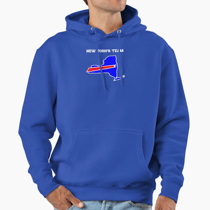 New Yorks Team Hoodie - Unique Graphic for Adults - T-Shirt, Sweatshirt, Hoodie