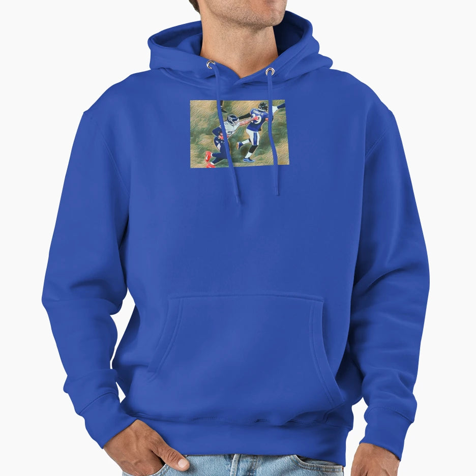 Stiff Arm Hoodie - Graphic Print Men Women - T-Shirt, Sweatshirt, Hoodie