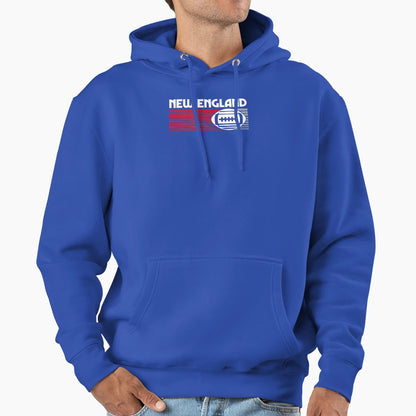 New England Football Game Day Hoodie - Custom Art Print for Adults - T-Shirt, Sweatshirt, Hoodie