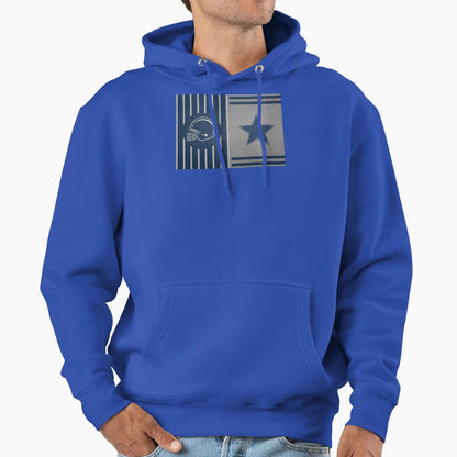 Football Vaquero Model Hoodie - Novelty Apparel Unisex - T-Shirt, Sweatshirt, Hoodie