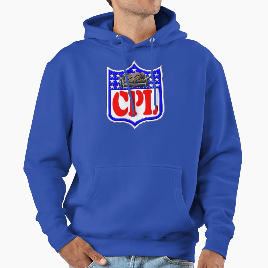 Couch Potato League Hoodie - Aesthetic Graphic Men Women - T-Shirt, Sweatshirt, Hoodie