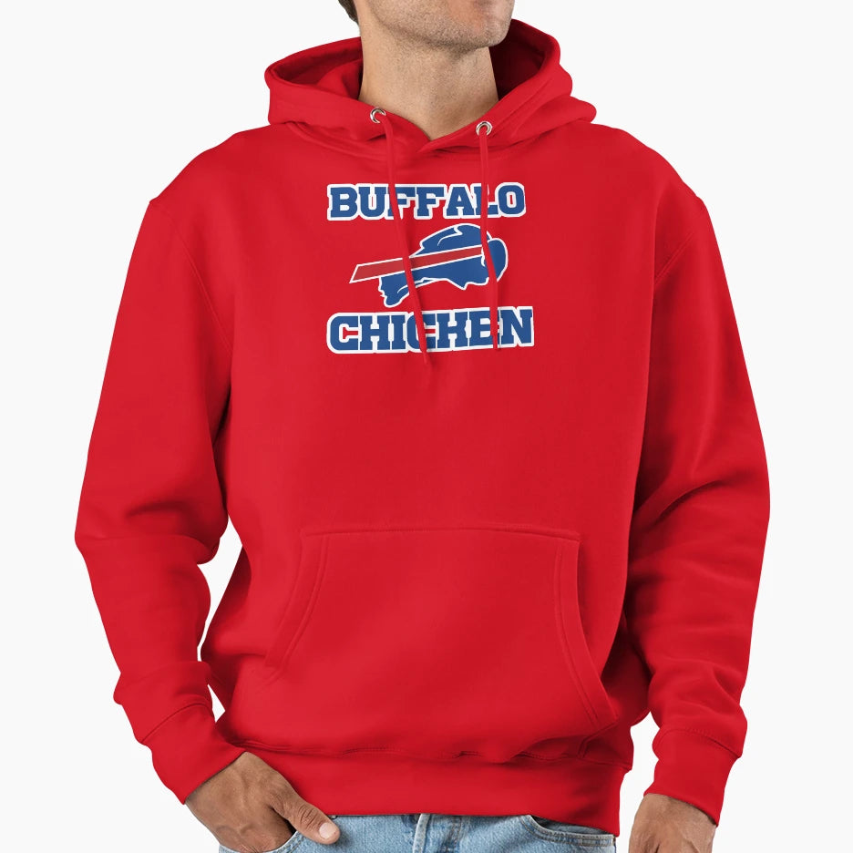 Buffalo Chicken Season Spice Hoodie - Aesthetic Graphic Men Women - T-Shirt, Sweatshirt, Hoodie