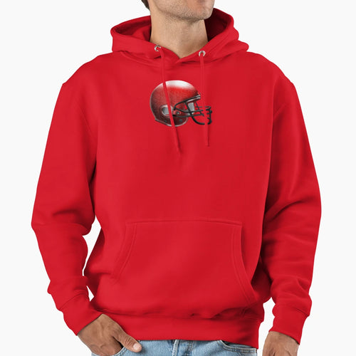 Football Helmet Hoodie - Custom Art Print Unisex - T-Shirt, Sweatshirt, Hoodie