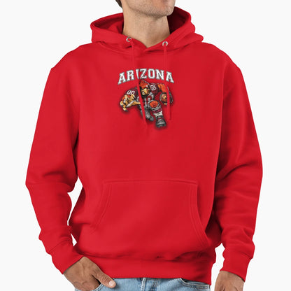 Arizona Football Hoodie - Graphic Print Men Women - T-Shirt, Sweatshirt, Hoodie