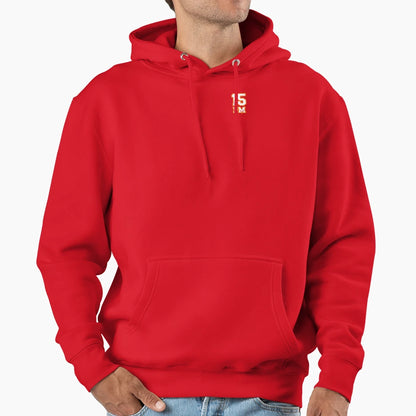 15 Pm Football Player Number Hoodie - Unique Graphic Men Women - T-Shirt, Sweatshirt, Hoodie