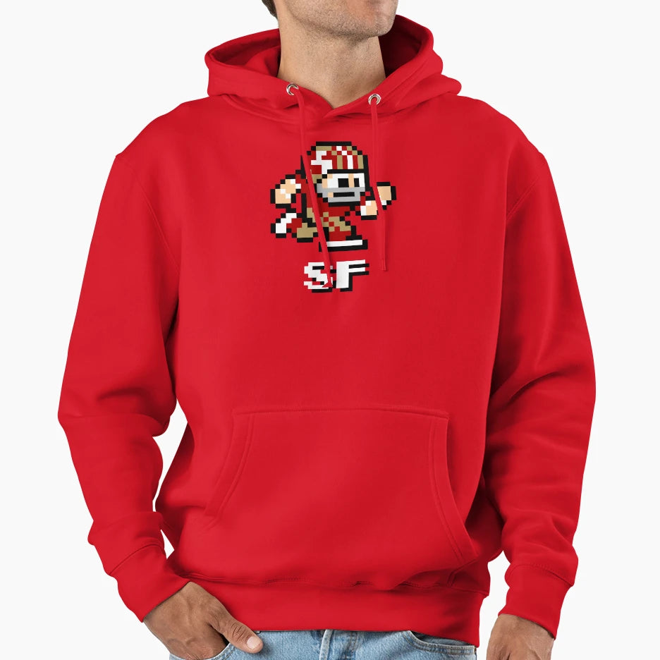 San Francisco 49Ers Tecmo Super Bowl Hoodie - Unique Graphic for Adults - T-Shirt, Sweatshirt, Hoodie