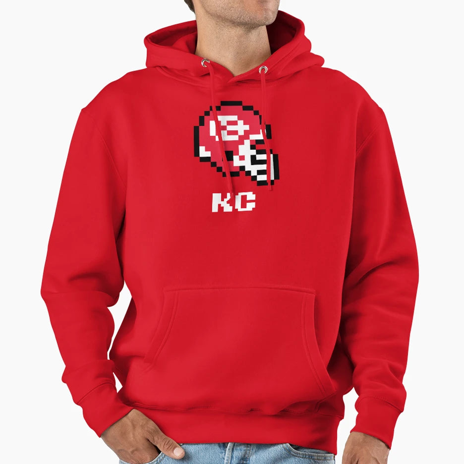 Kansas City Chiefs Tecmo Super Bowl Hoodie - Custom Art Print for Adults - T-Shirt, Sweatshirt, Hoodie