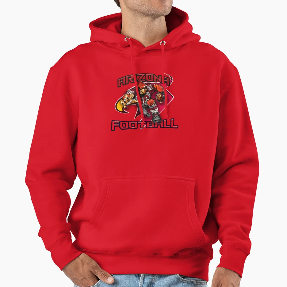 Arizona Football Hoodie - Graphic Print for Adults - T-Shirt, Sweatshirt, Hoodie